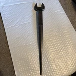 Vintage Klein Spud Wrench 1-1/8 3222-R 17 Length. Fixed Price $29.99.