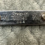 Snap-on Ratchet Wrench R1214S 3/8 X 7/16 Vintage Made Usa. Fixed Price $16.99.