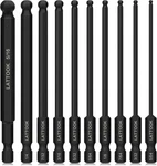 Ball End Hex Head Wrench Drill Bit Set (10PCS Sae 5/16 5/64 ), Lattook. Fixed Price $23.80.