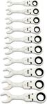 Gearwrench 10 Piece 90-TOOTH 12 Point Stubby Flex Combination Ratcheting. Fixed Price $329.92.