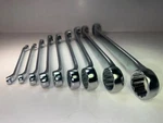 New Facom 56L Series 9PC 10 Offset Long Box End Sae Wrench 5/16" To 1-1/4". Fixed Price $100.00.