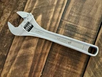 Wright Tool 9AC08 1-1/8" Max Cap. Alloy Steel Adjustable Wrench, Chrome. Fixed Price $25.99.