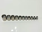 Craftsman Tools Usa G 11PC Sae Shallow Socket Set 12 Point 3/8 Drive (nos). Fixed Price $44.99.