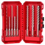 Milwaukee 48-20-7663 Sds Plus MX4 4-CUTTER Drill Bit Kit, 8PC. Fixed Price $49.97.