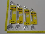 Stanley 4PC Combination Wrench Set Vtg Nos 1990 Hand Tool Unused Mechanics Usa. Fixed Price $89.99.