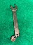 Vintage Billings 1007 Lathe Wrench W/ Hendey Brass. Fixed Price $18.00.