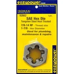 Eazypower 82662 7/8-14 Nf 1-7/8" Hex 1" Die Tungsten (1 Pack). Fixed Price $40.65.