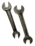Two Vintage Fairmount Open End Wrenches - (see Pics For Sizes). Fixed Price $10.95.