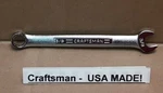 Craftsman 3/8" Combination Wrench Va 44693 Usa New Old Stock. Fixed Price $10.52.