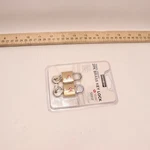 (2-PK) Samsonite Travel Sentry Key Locks Brass X 1" 1-1/2" 44348-1367. Fixed Price $7.55.