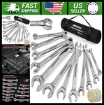 Sedy 14-PIECE Flare Nut Wrench Set Metric & Sae With Organizer Pouch. Fixed Price $62.99.