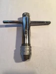 Hanson Handle Ratcheting Tap Wrench, To 1/4" (3MM 6MM). Fixed Price $29.99.