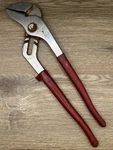 Vintage 84-140 Stanley 12" Groove Joint Pliers Japan Made. Fixed Price $11.43.