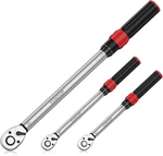 Adjustable Torque Wrench Set 1/4, 3/8, 1/2 Inch For Bikes, Cars, Moto Maintenanc. Fixed Price $101.99.