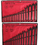 32PCS Combination Wrench Set, Metric 6 To 32MM & Sae 1-1/4" Raised Panel. Fixed Price $85.97.