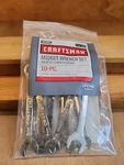 Craftsman 10 Pc. Midget Combination Wrench Set (metric) Made Usa, Part #42339. Fixed Price $16.50.
