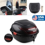 Universal Motorcycle Scooter Top Box Tail Luggage Storage Case 42CMX39CMX28.5CM. Fixed Price $60.19.