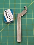 Vintage Williams No 1471 Alloy Adjustable Hook Spanner Superwrench. Fixed Price $16.00.