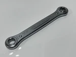 Indestro Tools Usa 0703 Sae 1/2" 9/16" Double Box End Ratcheting Wrench 12 Pt. Fixed Price $29.99.
