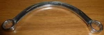Snap-on Tools CX1820 12PT Half Moon Double Box End Wrench Sae 5/8" & 9/16" Usa. Fixed Price $15.50.