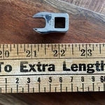 Snap On 3/8" Open End Crowfoot Socket Wrench Drive FCO12 Made In The Usa. Fixed Price $18.74.