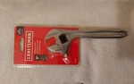 Mechanic Craftsman 8" Reversible Jaw Adjustable Wrench. Fixed Price $21.00.