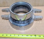 Vintage Fire Hose Hydrant Coupling 6NH 4-1/2NH Adapter Aluminum. Fixed Price $99.97.