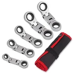 Wanlvkang Stubby Wrenches Set, 72-TOOTH Flex Head 8 19 All, Sliver. Fixed Price $38.75.
