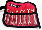 New Proto 8PC. Sae Short Combo 6PT. Wrench Set 1/8"-3/8 + Soft Case, J1200EFS. Fixed Price $67.95.