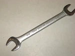 New 11/16" X 19/32" Open End Wrench, Oal Is 8-1/8", Usa, Proto # 3033. Fixed Price $14.75.