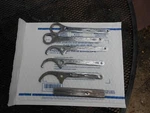 Harley Davidson Amf Spanner, Axle Wrench Set, 6 Pieces. Fixed Price $110.00.