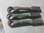 Used Proto Hammer Striking 1-1/2" & 1-11/16" 1-7/8 Offset Box Wrench 12 Point. Fixed Price $75.00.