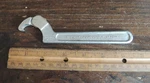 Vtg Williams No 1471 Alloy Adjustable Hook Spanner Superrench Wrench 3/4"-2". Fixed Price $25.00.