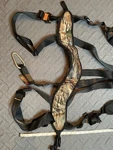 Big Game Ironhide Treestand Hunter Safety Harness Straps Camouflage. Fixed Price $42.00.