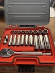 Proto JBM1112 21 Pc. Socket Set. 5/16 Up 3/4 3/8 Drive. Point.. Fixed Price $90.00.