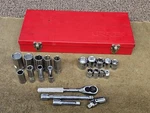 Urrea Ratchet Socket Set 3/8" Drive Sae 7/8 13/16 3/4 11/16 5/8 9/16 1/2 7/16". Fixed Price $52.73.