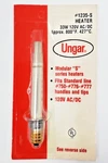 Weller Ungar Heater No. 1235-S 33W 120V 700-750 Degrees 1/8 Tip E-12 Base Usa. Fixed Price $24.95.