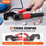 Hydraulic Crimping Tool With 9 Sets Of Dies AWG12-2/0 Copper And Aluminum Term. Fixed Price $59.27.