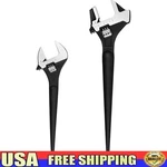 Heavy Duty Spud Wrench Set Adjustable Pipe Tool Ironworkers Plumbers New. Fixed Price $62.38.