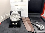 Cartier Roadster Xl Chronograph W62019X6 2618 43MM Silver Dial Steel Box Paper. Fixed Price $7795.00.