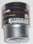 Pro Grade 16207 1/4 Socket 3/4" Drive 12 Point Chrome Lifetime Mfg Warranty. Fixed Price $14.95.