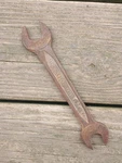 Vintage Indestro 5/8" & 3/4" Open End Wrench 729 Usa 7.5" Long Rusty. Fixed Price $10.88.