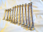 Vintage S-k Tools 11 Pc Sae Offset Box End 3/8"-1" Usa Sk Wrenches. Fixed Price $174.95.