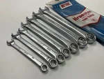 Vintage Nos - Kraeuter 56607 Piece Metric Combination Wrench Set Usa. Fixed Price $44.99.