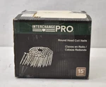 Interchange Pro 15 Round Head Coil Nails Wire Collated Smooth Shank 3600 Pack. Fixed Price $169.99.