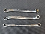 Snap On 3PC Sae Offset Box End Wrench Midget 3/16" - 11/32". Fixed Price $54.99.