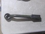 Used Wright Tool 1940 Hammer Striking Face 1-1/4" Offset Box Wrench 12 Point. Fixed Price $34.00.