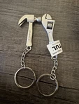 Mini Tools Truper Hammer Pretul Wrench - Lot Of 2 Keychains. Fixed Price $10.50.