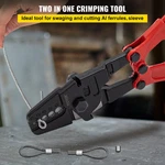 Vevor Hand Swager Crimper 24 Inch,swaging Tool Cavity 1/16" 3/32" 1/8" 5/32". Fixed Price $60.48.