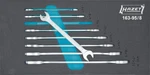 Hazet Double Ended Open Wrench Set External Hex Profile Piece 163-95/8. Fixed Price $95.48.